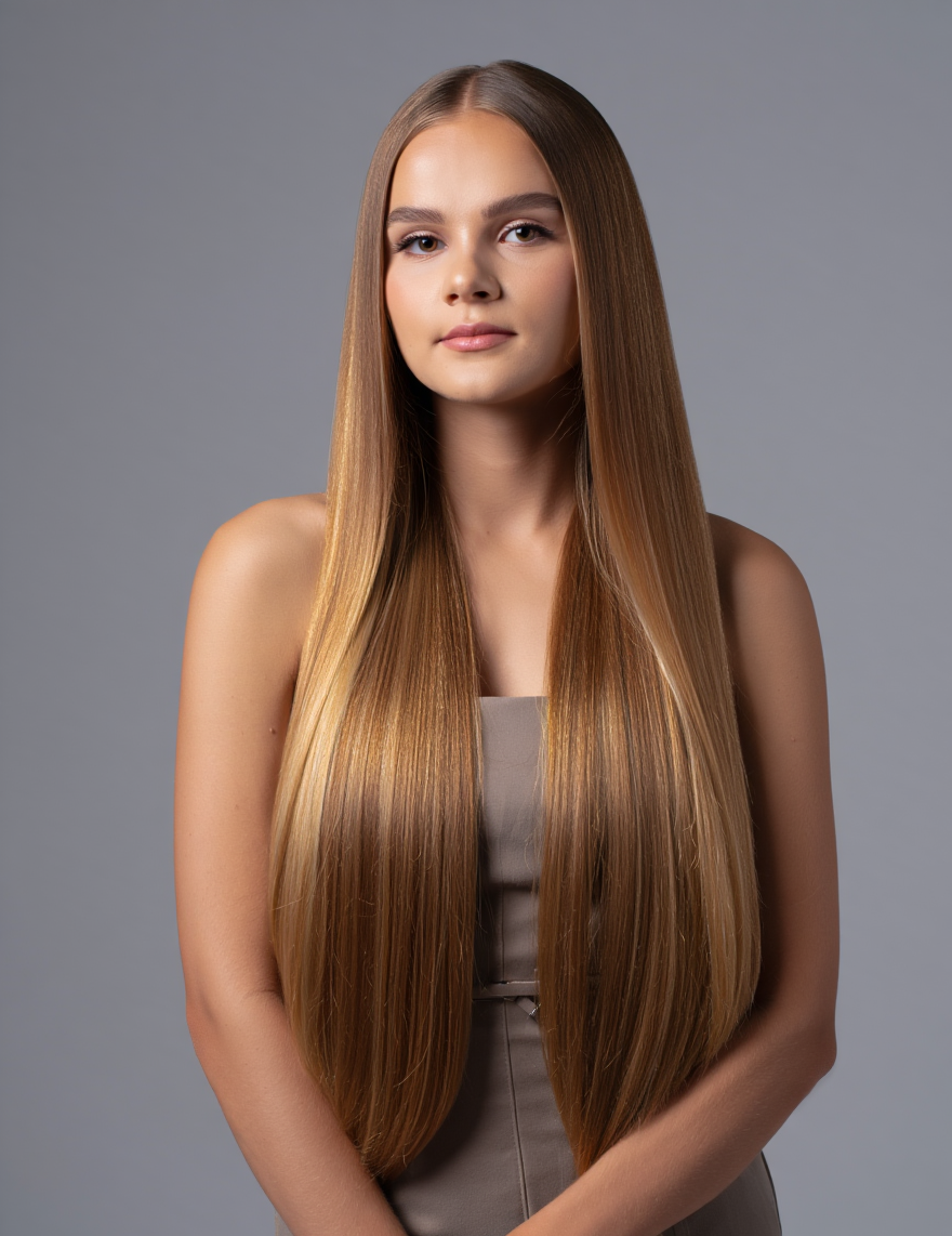 Soft Amber Blonde #6